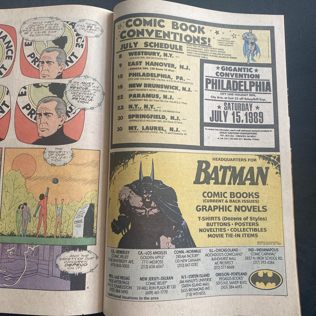 COMIC - DC Comics HAWK & DOVE + Cave Carson & Chriss KL-99 - Aug 1989 (8823