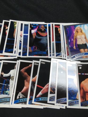TOPPS WWE Cards 2011 Smack Down x 20 Legends x 10 Smack Down Metallic x 1 (6342)