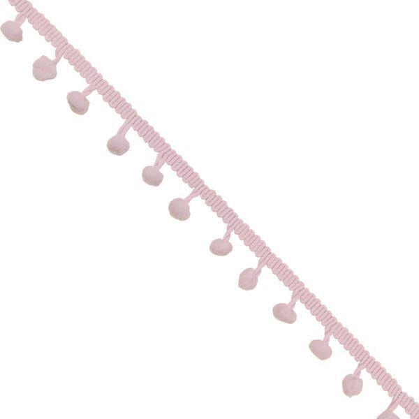 Ribbon Trim Haberdashery Gift Wrap Lilac Pom Pom Trim 3M - (5342)