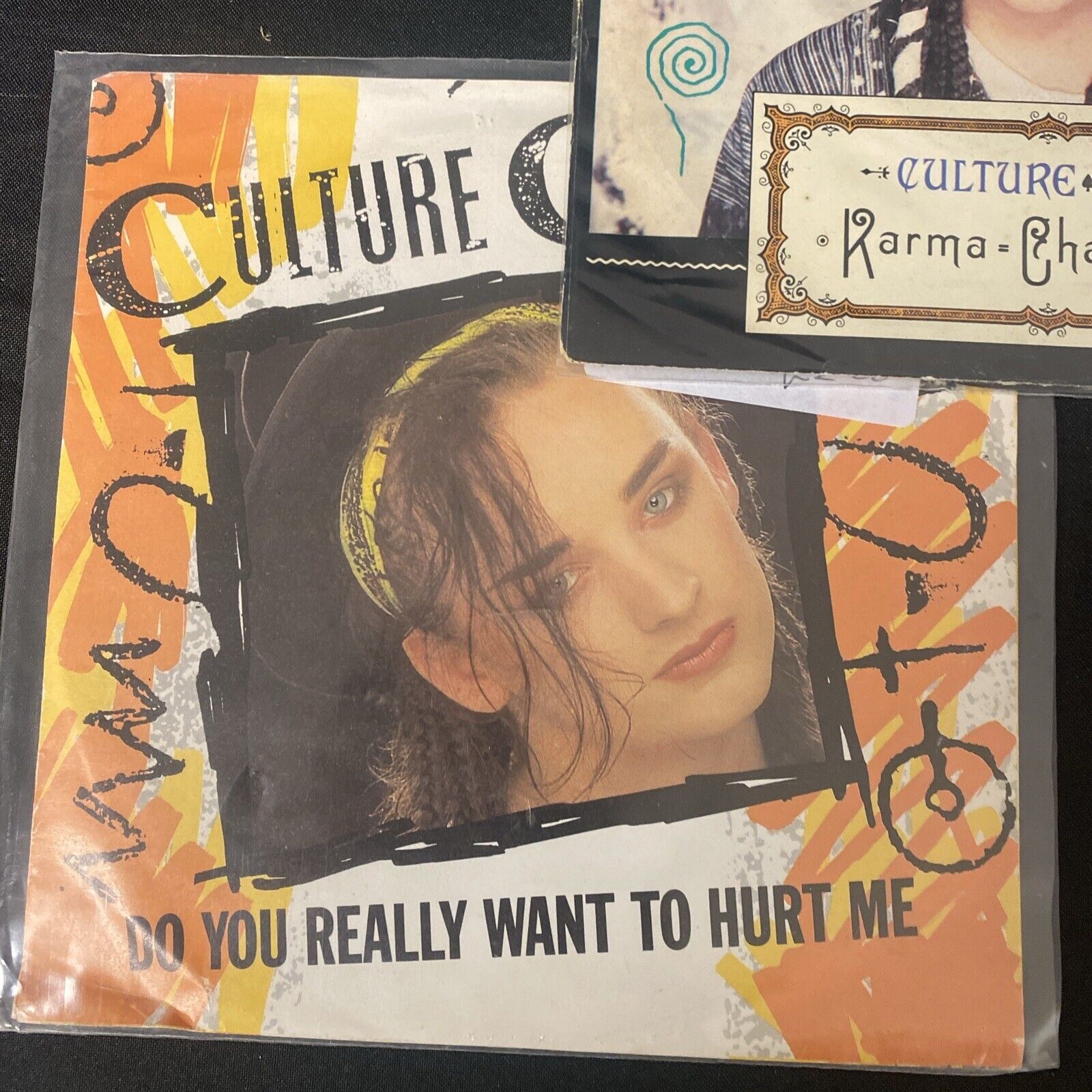 Vinyl Records 7" Singles 5 x 1980's Culture Club 5 different singles