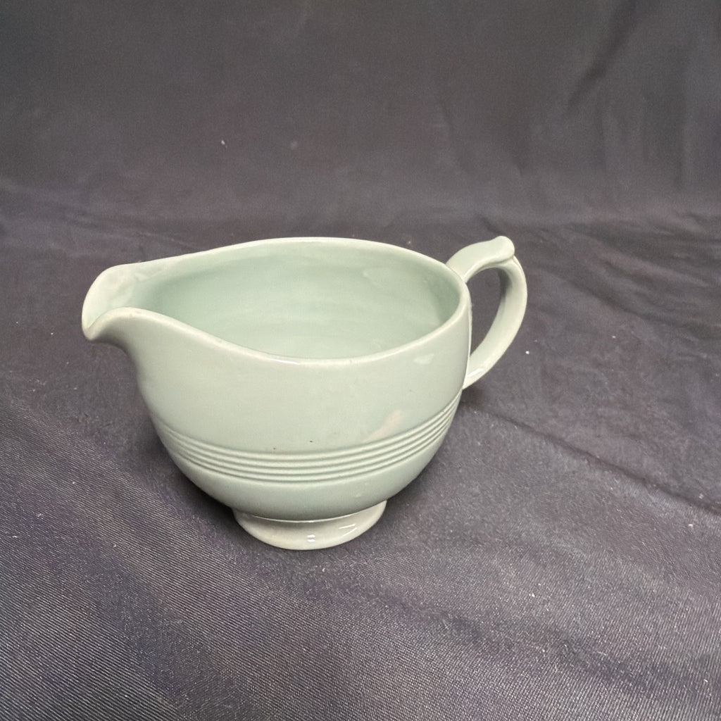 Wood's Ware Beryl Utility Green 1940's Large Creamer Jug 7.5cm tall- (1926) 