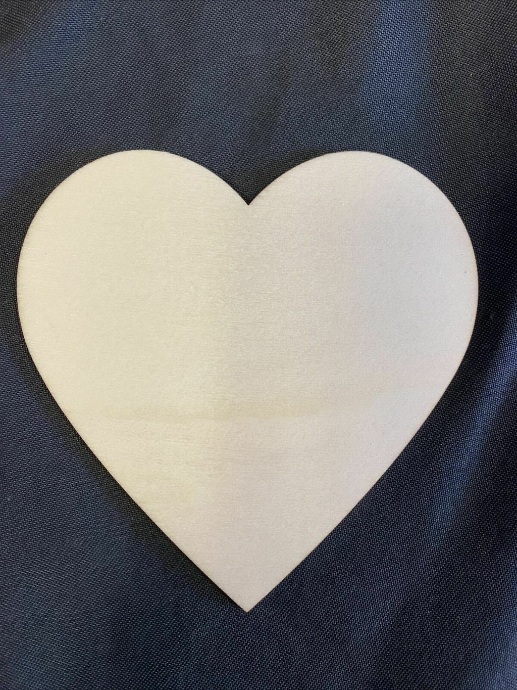Hearts Wood Blank Plain 3mm x 10cm Ply x 45 - Weddings etc - (7692)