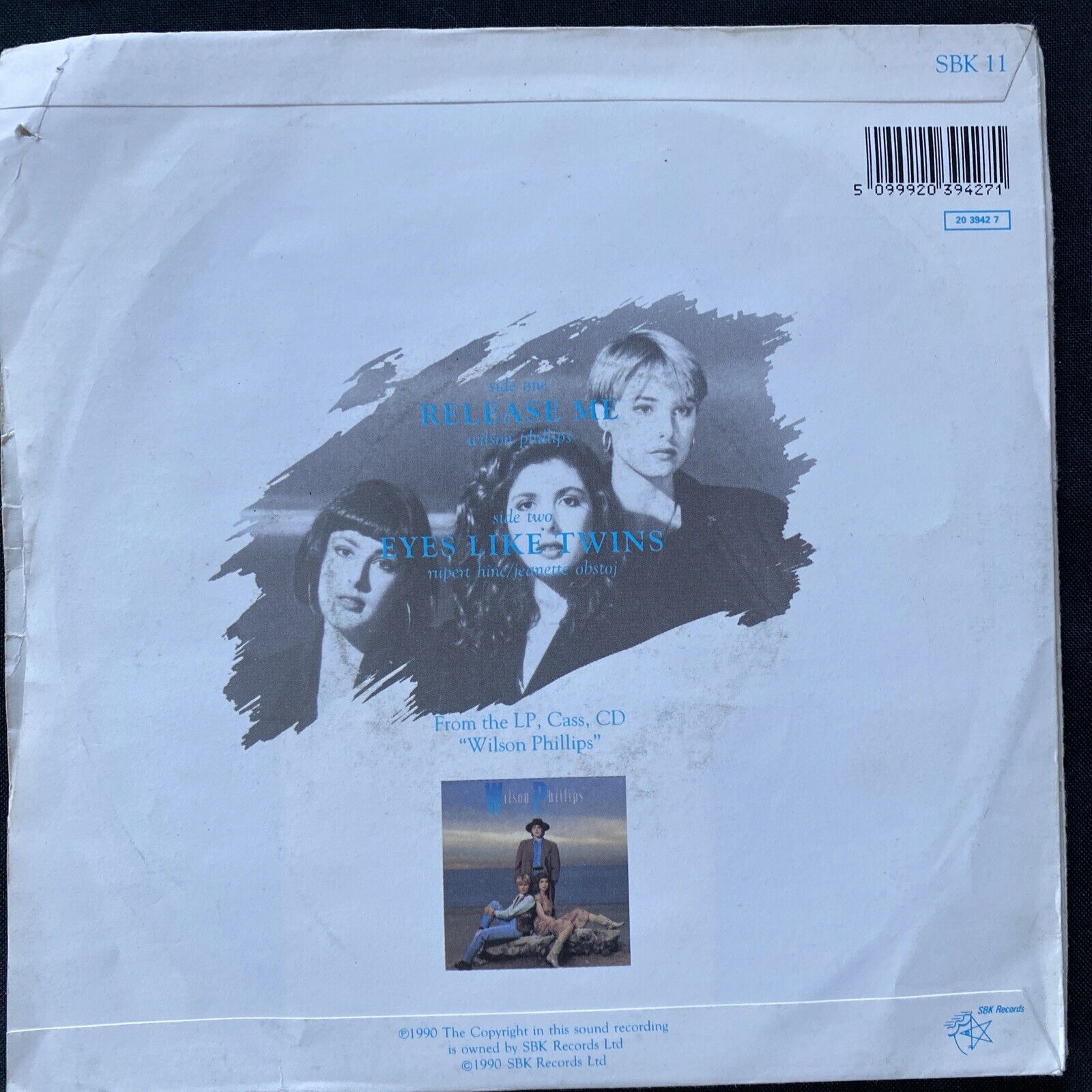 Vinyl Records 7" Singles 5 x 1980's Wham, Wax, Lennon, Yoko Wilson Philips (9462