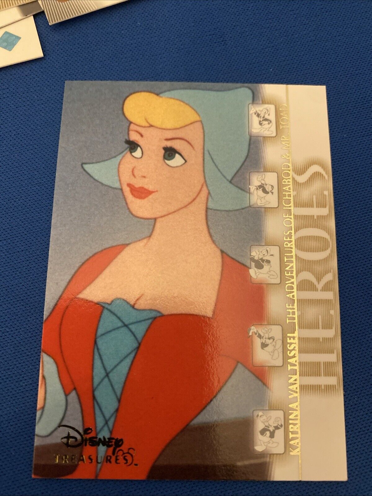 Upper Deck 2003 Disney Treasures Series Villians/Heroes x11 Trading Cards (5749)