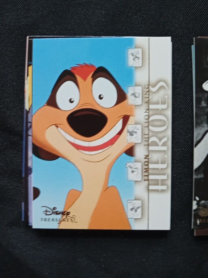 Upper Deck 2003 Disney Treasures Series Heroes x25 Trading Cards -(5745)