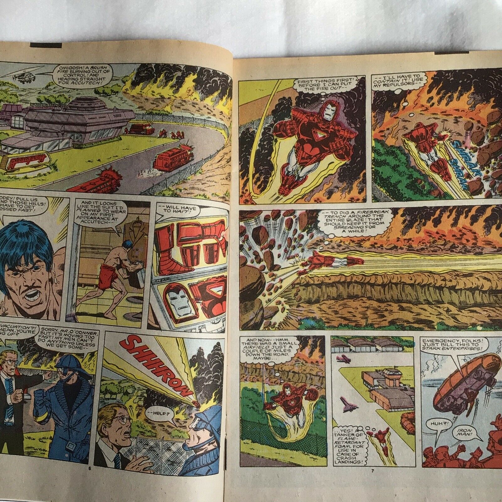 COMIC - MARVEL Comics IRON MAN THE GHOST and the machine June 1987- (8905)
