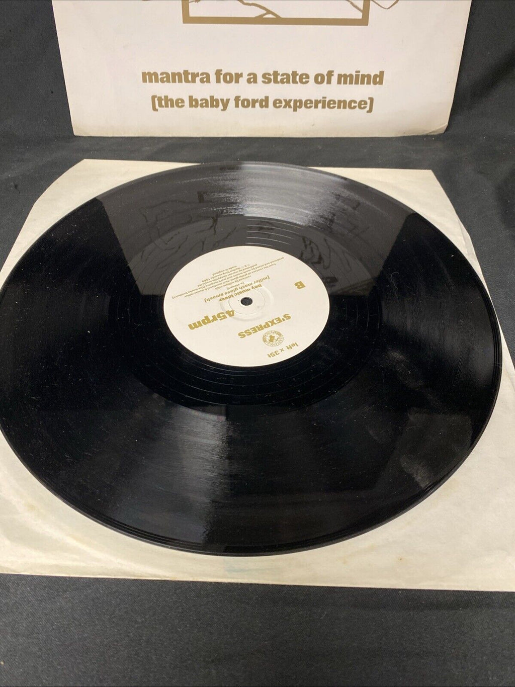VINYL RECORD S'Express Mantra for a state of mind The Baby Ford Experience (5705