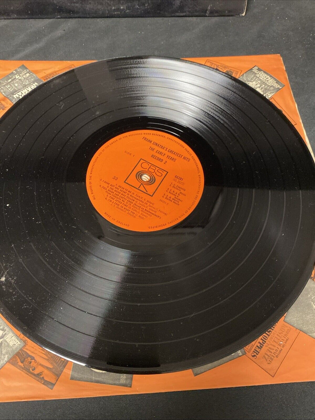 VINYL RECORD - Frank Sinatra's Greatest Hits The Early Years Double Album (5661)