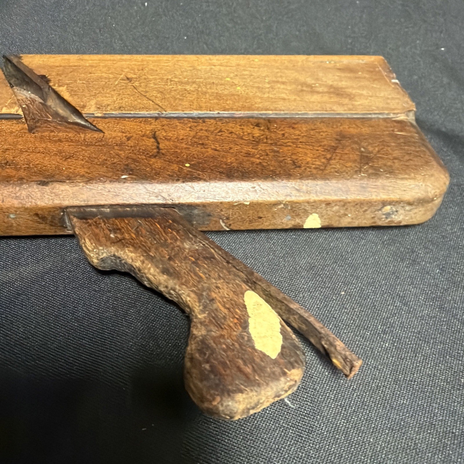 Antique British Wooden Moulding Plane 9.5" - (1860)