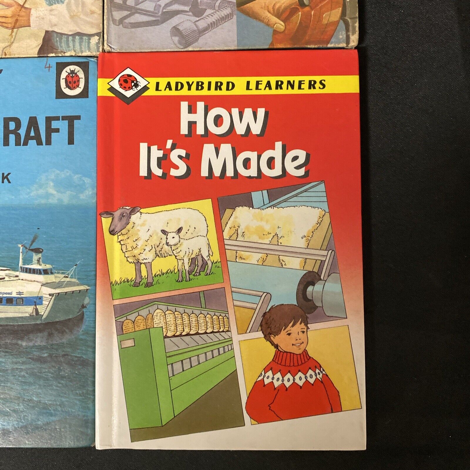 Ladybird Books x 4 - Hovercraft, Metalwork, Things to Make, How it's Made - (5305)