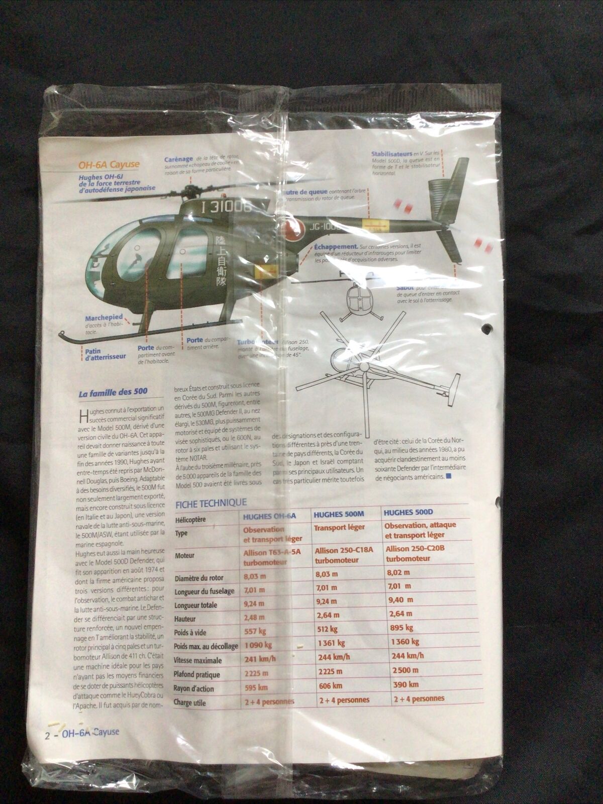 FABBRI Italeri Avions Militaires 2001 Mag & die cast MIRAGE III E (8564