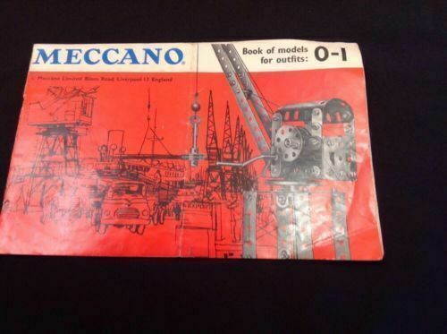 MECCANO - Book of Models for outfits 0-1 - 1962 - Scooter Acrobat Etc (757)