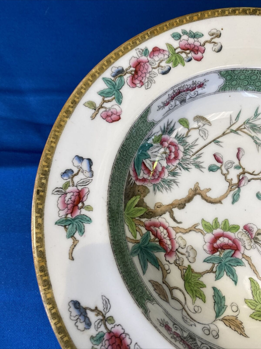 Spode Copeland's China Indian Tree 25cm Large Rim Soup Bowl - (8506)