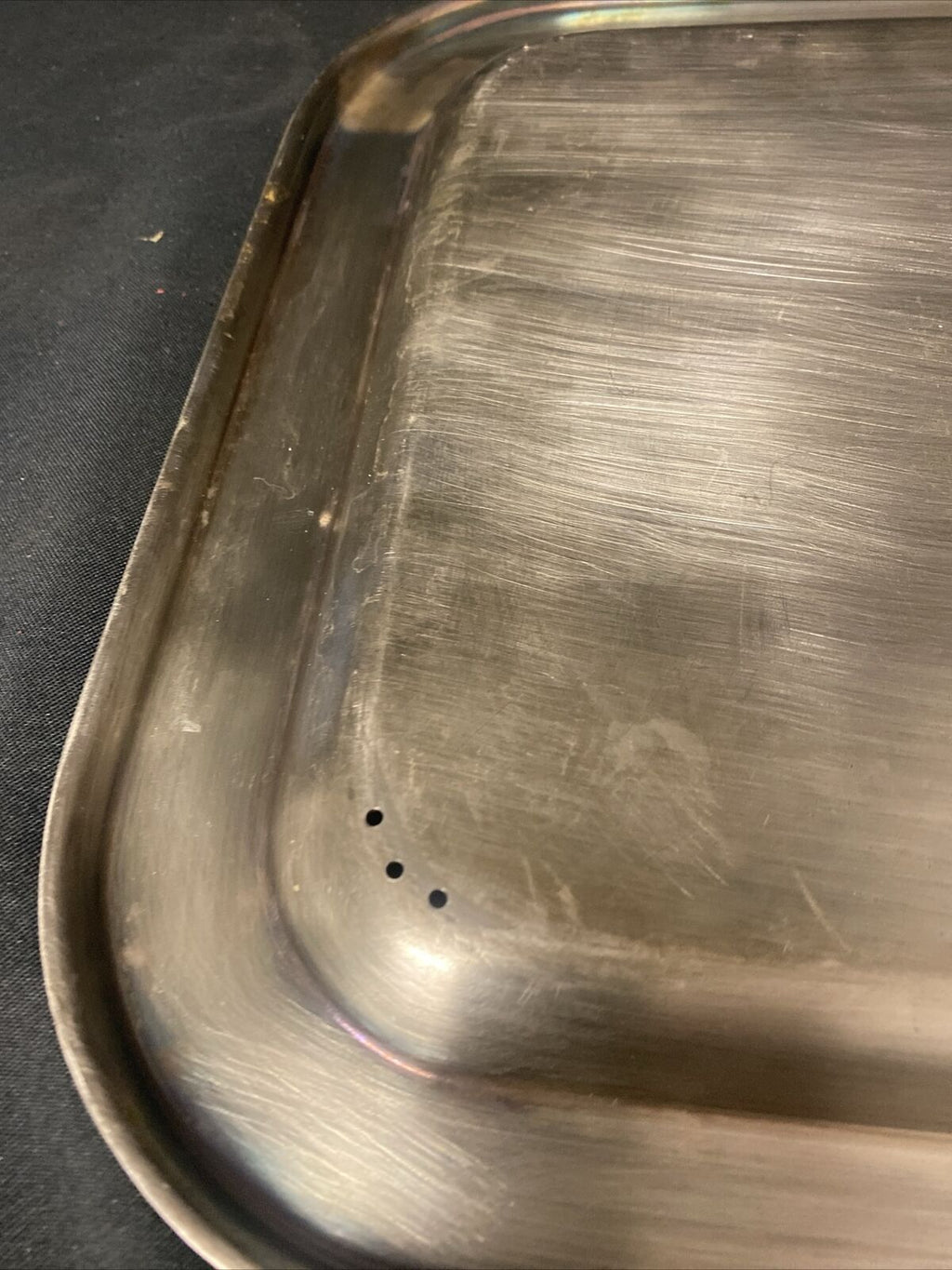Sambonet Vintage 1960's Silver Plated Meat Dish Tray - (5051)