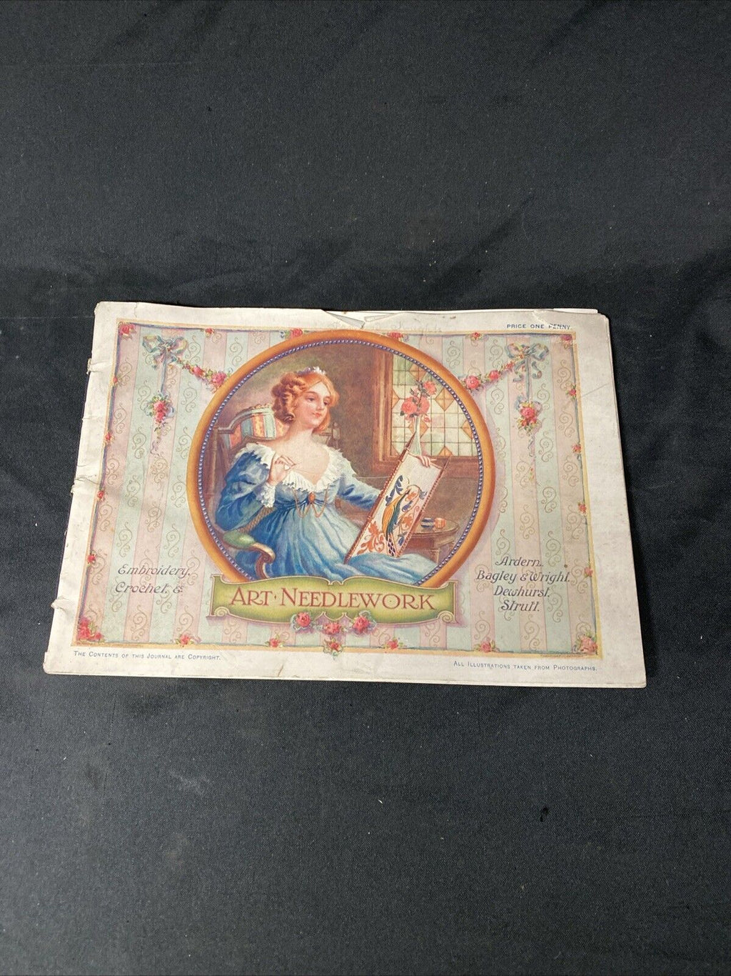 Art Needlework - A Journal - The English Sewing Cotton Co Manchester -(5716)