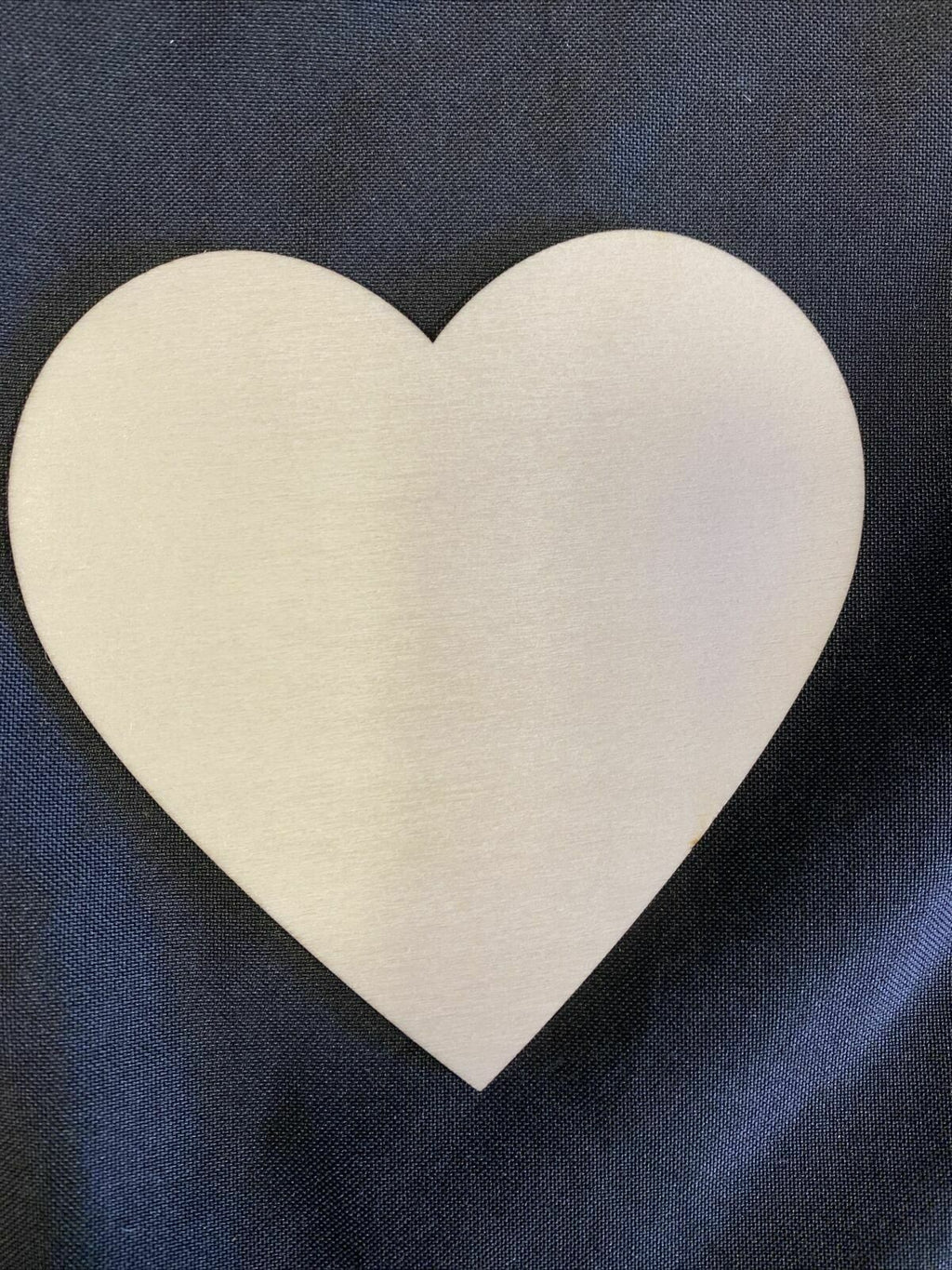 Hearts Wood Blank Plain 3mm x 10cm Ply x 45 - Weddings etc - (7692)