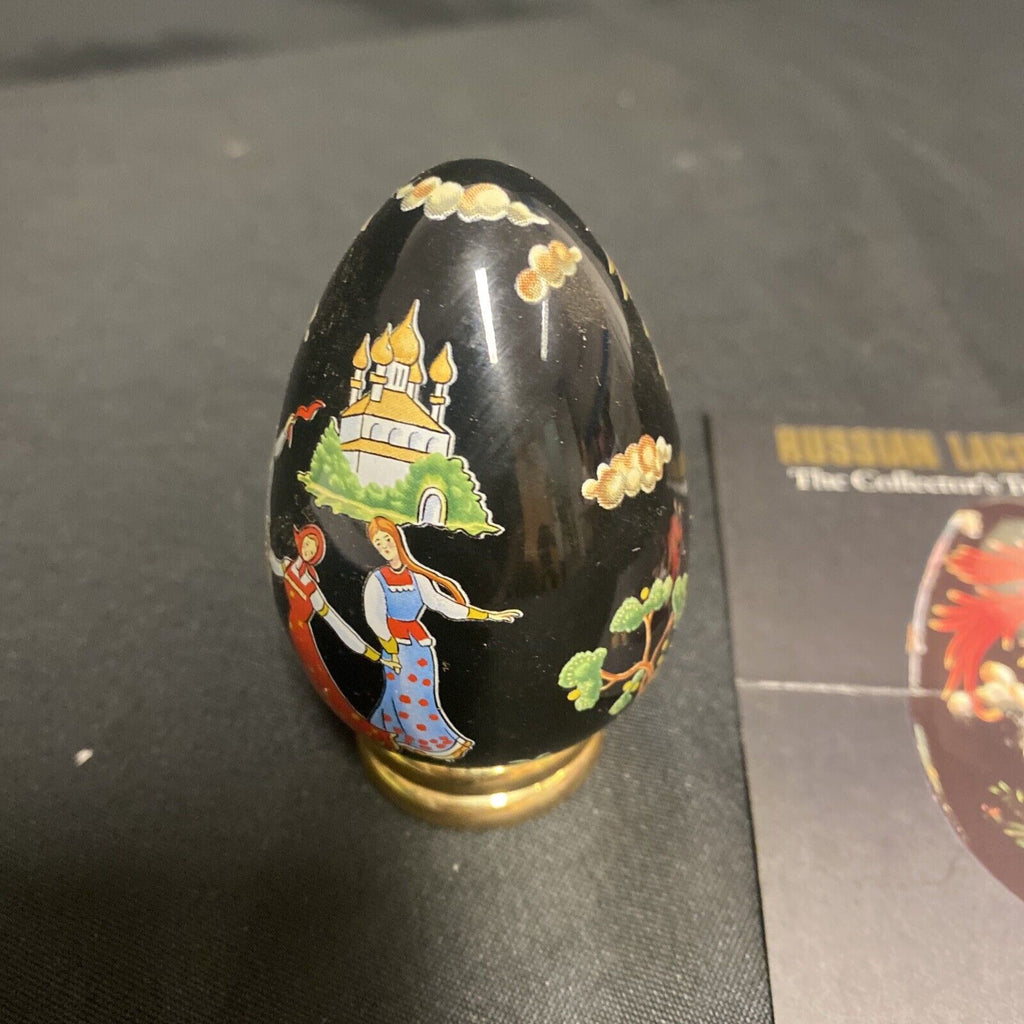 Ornamental Egg - Franklin Mint 1990 Treasury of Eggs - Russian Style - (9202)
