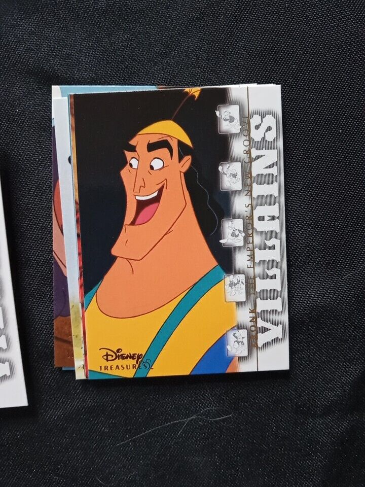 Upper Deck 2003 Disney Treasures Series Set 1 missing x 89 Trading Cards -(5738)