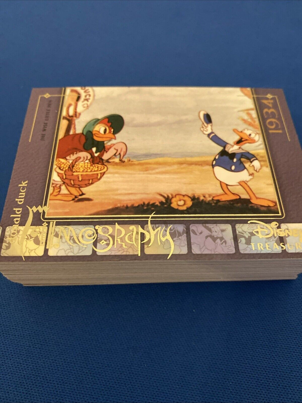 Upper Deck 2003 Disney Treasures Donald Duck filmography x44 Trading Cards (5754