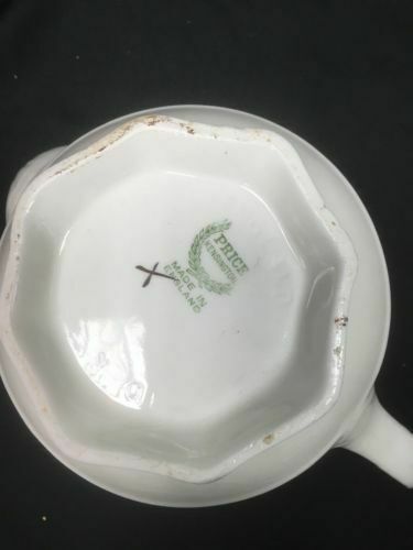 Price & Kensington 1960's White Roses Teapot - (2766)