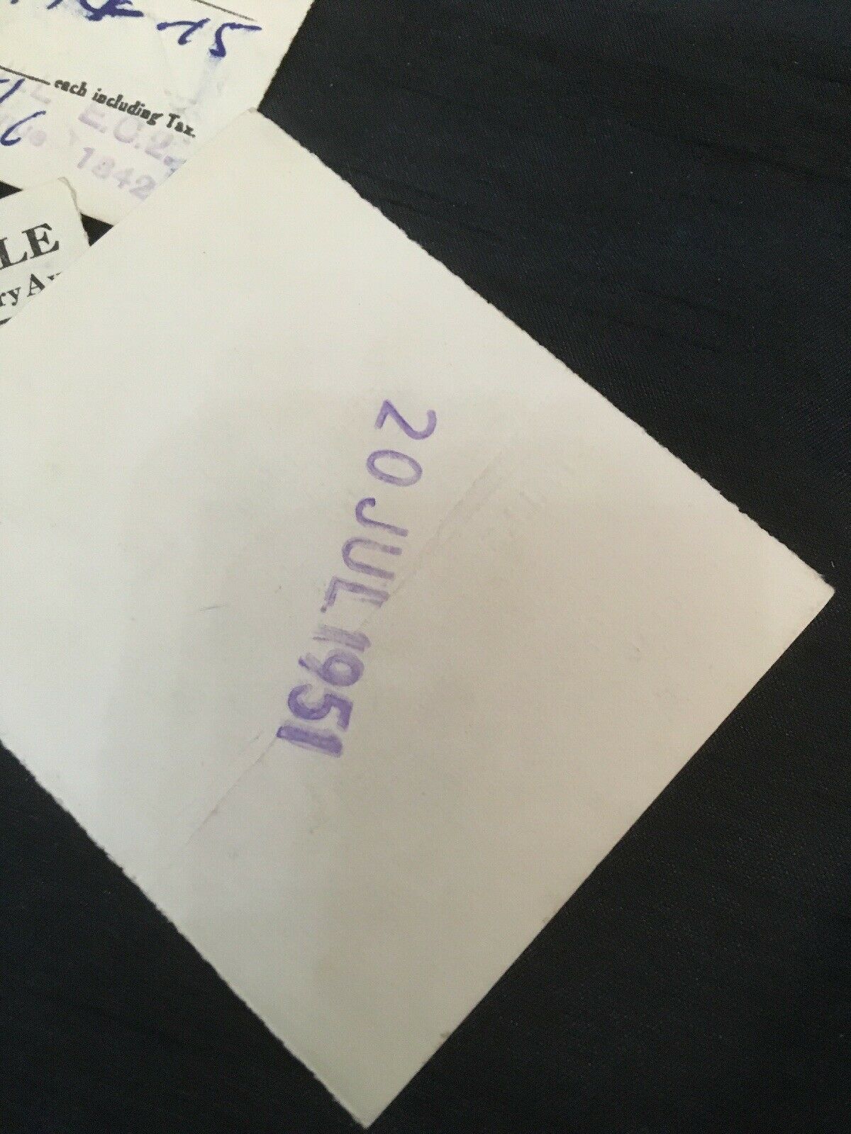 Theatre tickets 1950's Adelphi Savoy Saville and Carnival Ball programme 1950 - (2957)