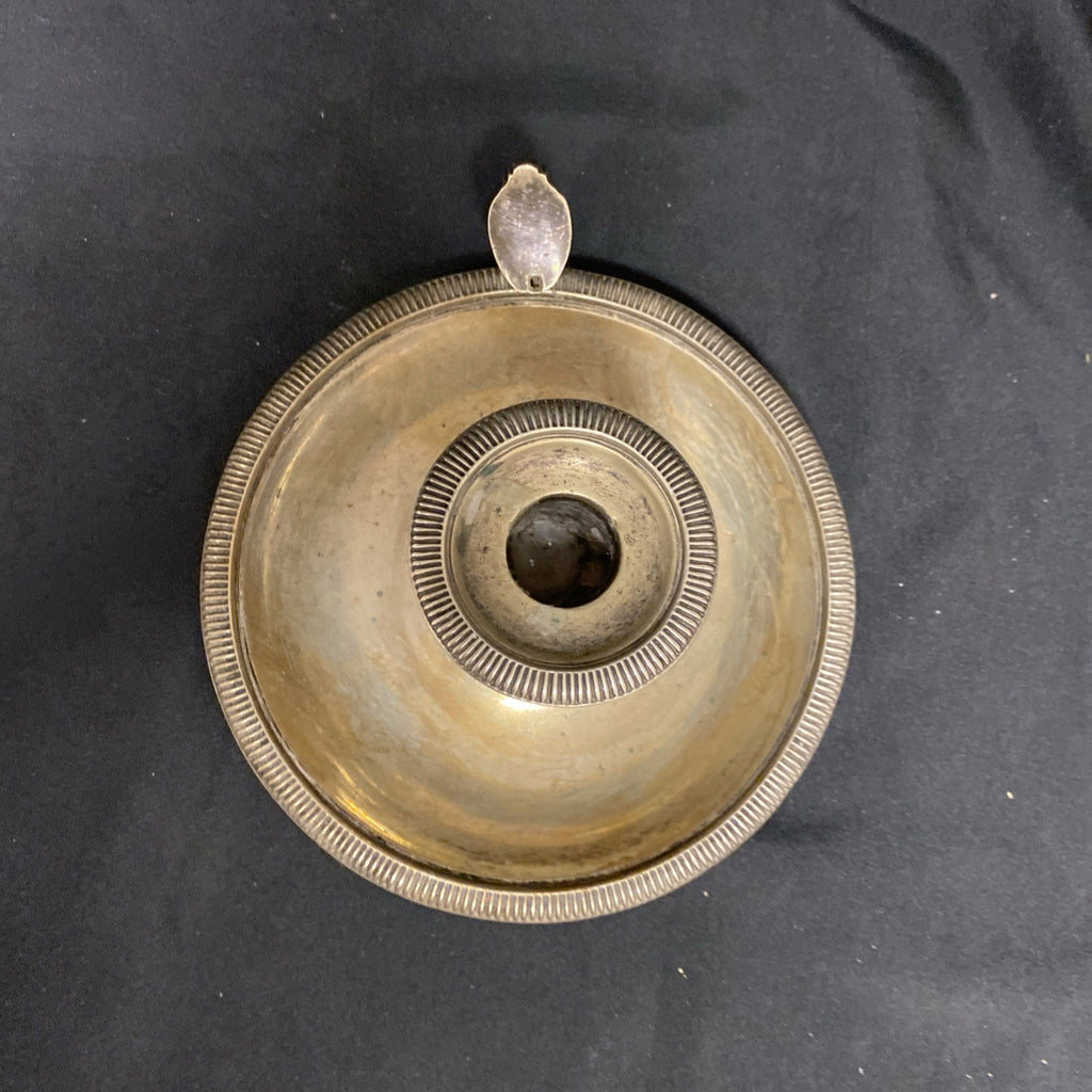 Victorian late 1800's Candle Holder Atkin Brothers HA EA FA Silver Plate - (1710)