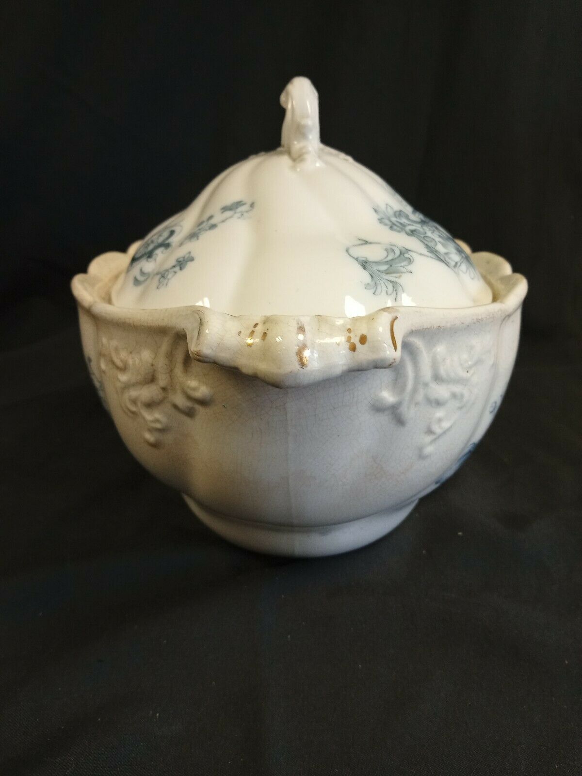 W H Grindley & Co England Tureen Marseilles 30cm 1892 - 1914 - (7970)