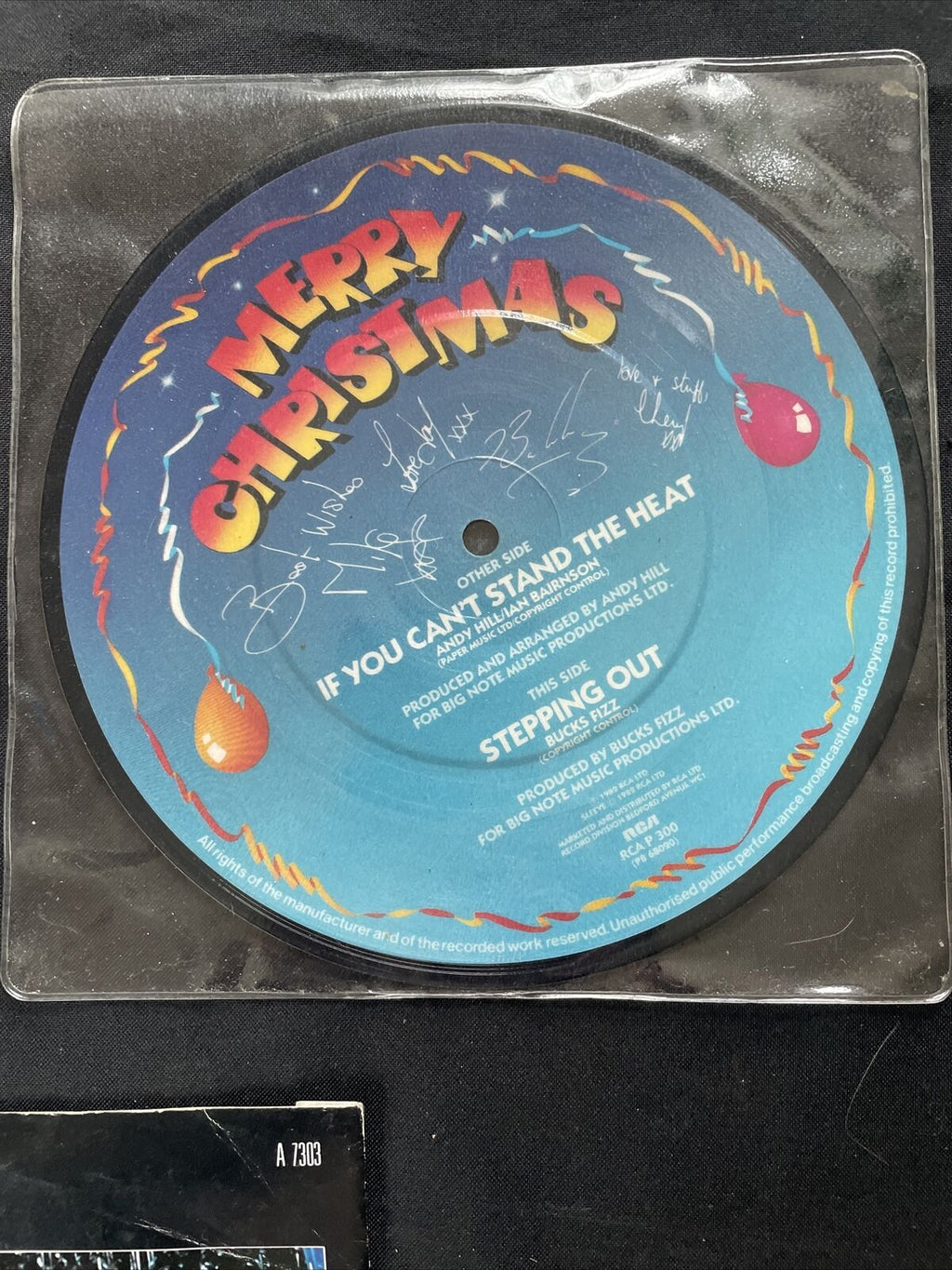 Vinyl Records 7" Singles 3 x 1980's Buck's Fizz Picture Disc + 2 others - 9401