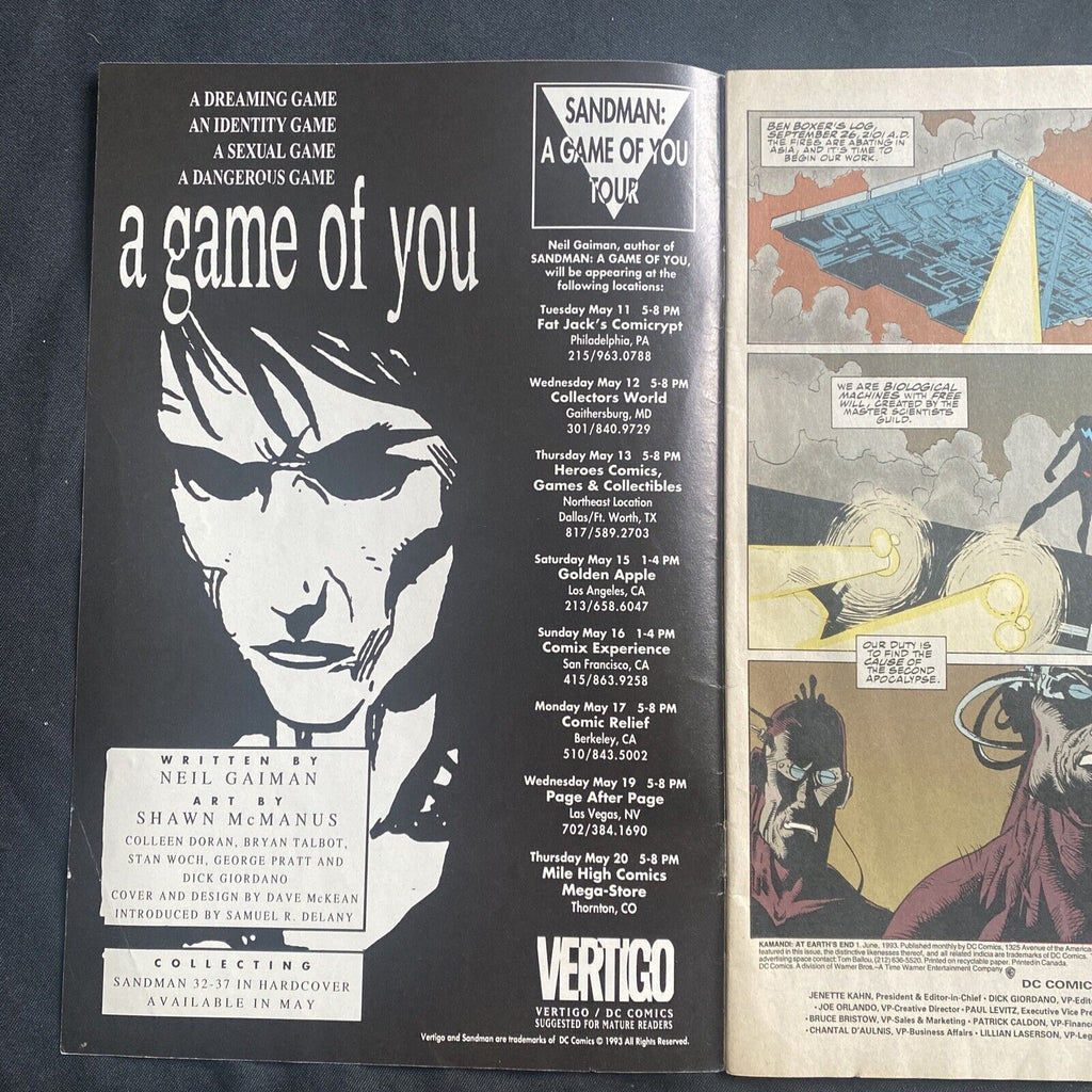 COMIC - DC Comics KAMANDI At earth's End - Jun 1993 - New York - (8808)