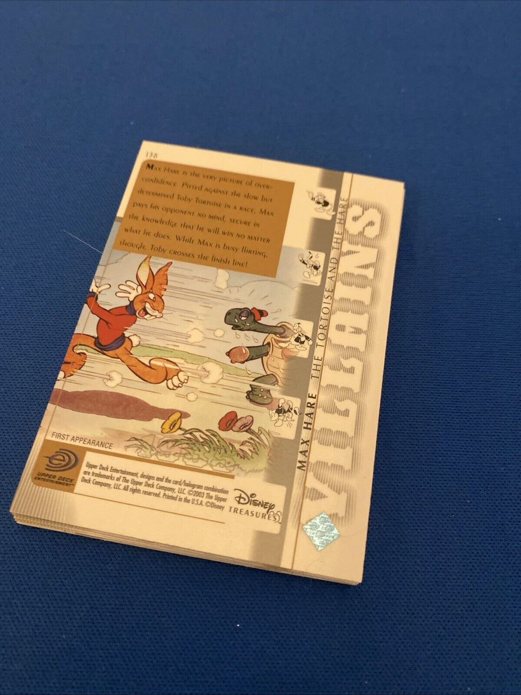 Upper Deck 2003 Disney Treasures Series Villians/Heroes x11 Trading Cards (5749)