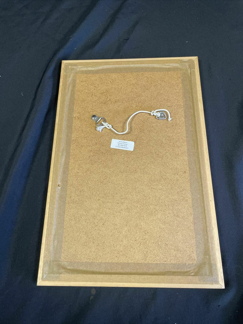 Vintage signed watercolour 1993 framed and matted European - (8150)