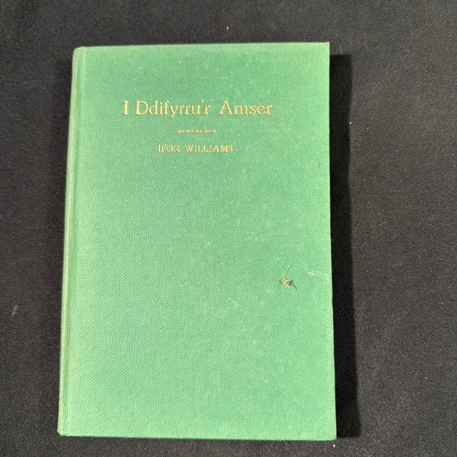I ddifyttr'r Amser, Irof Williams - Welsh Language book - (1870)
