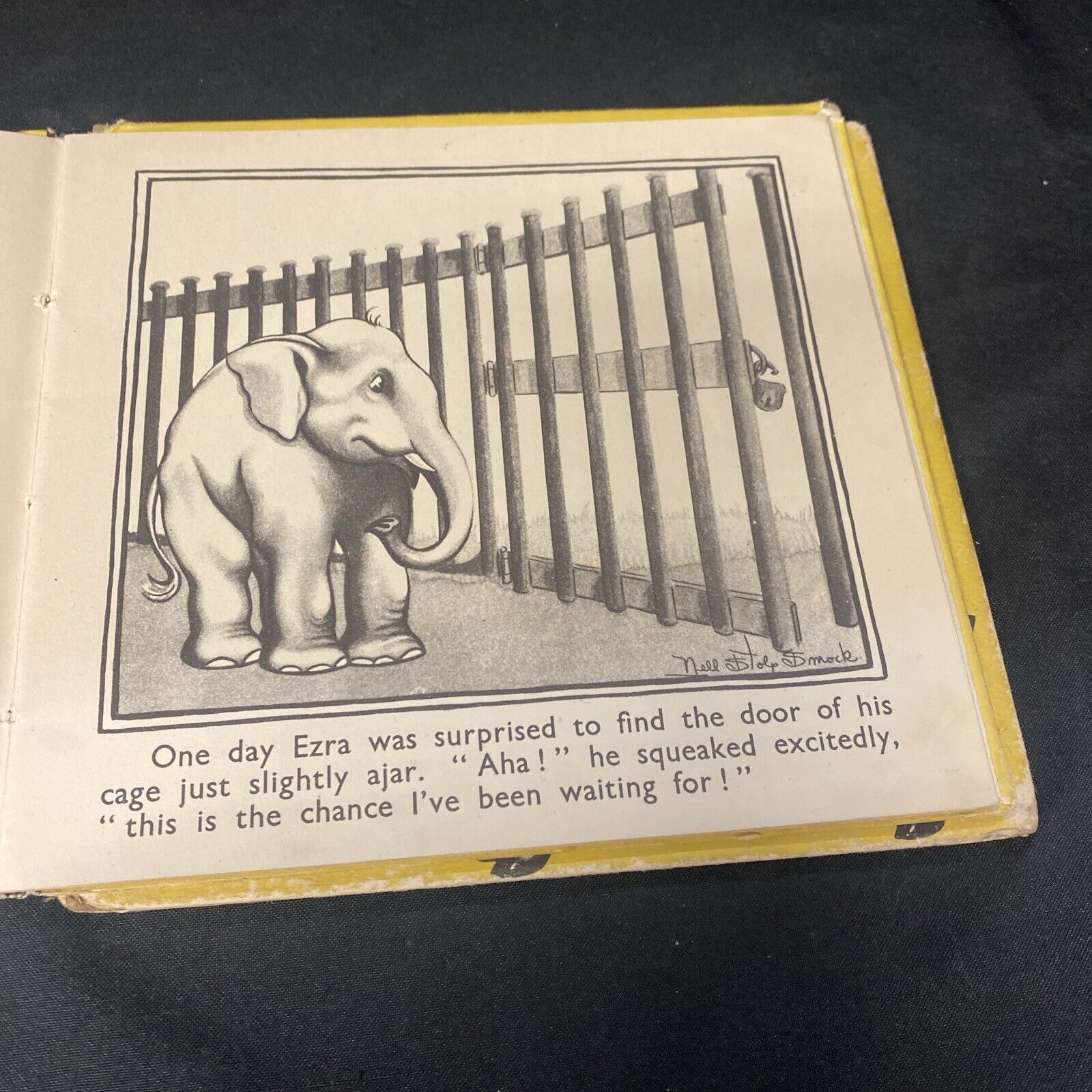 Majorie Barrows 1930's 2x 1st Ed books Ezra the Elephant & Johnny Giraffe (8913)