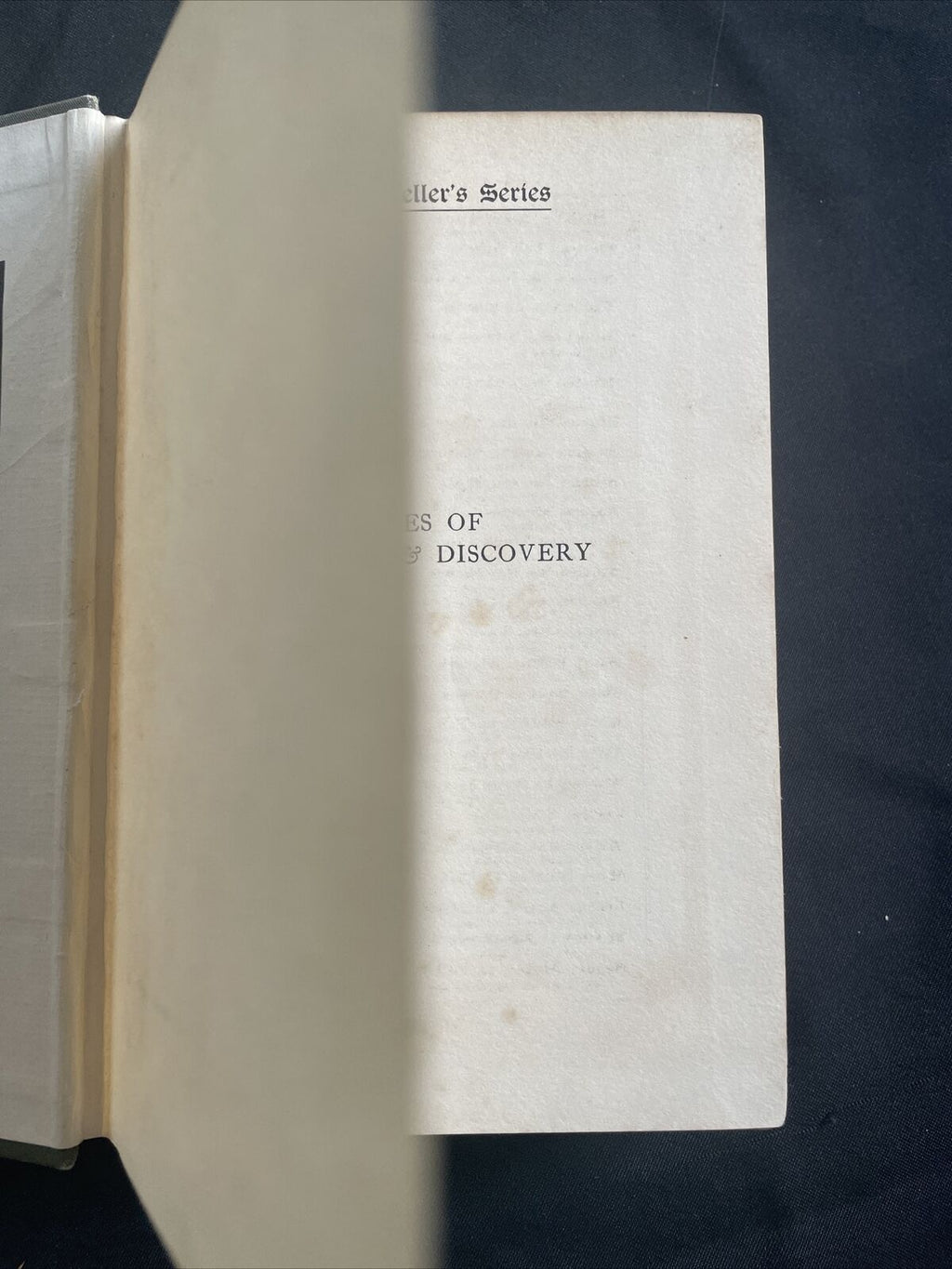 BOOK - Stories of Adventure and Discovery - Marzials - 1936 print - (9506)