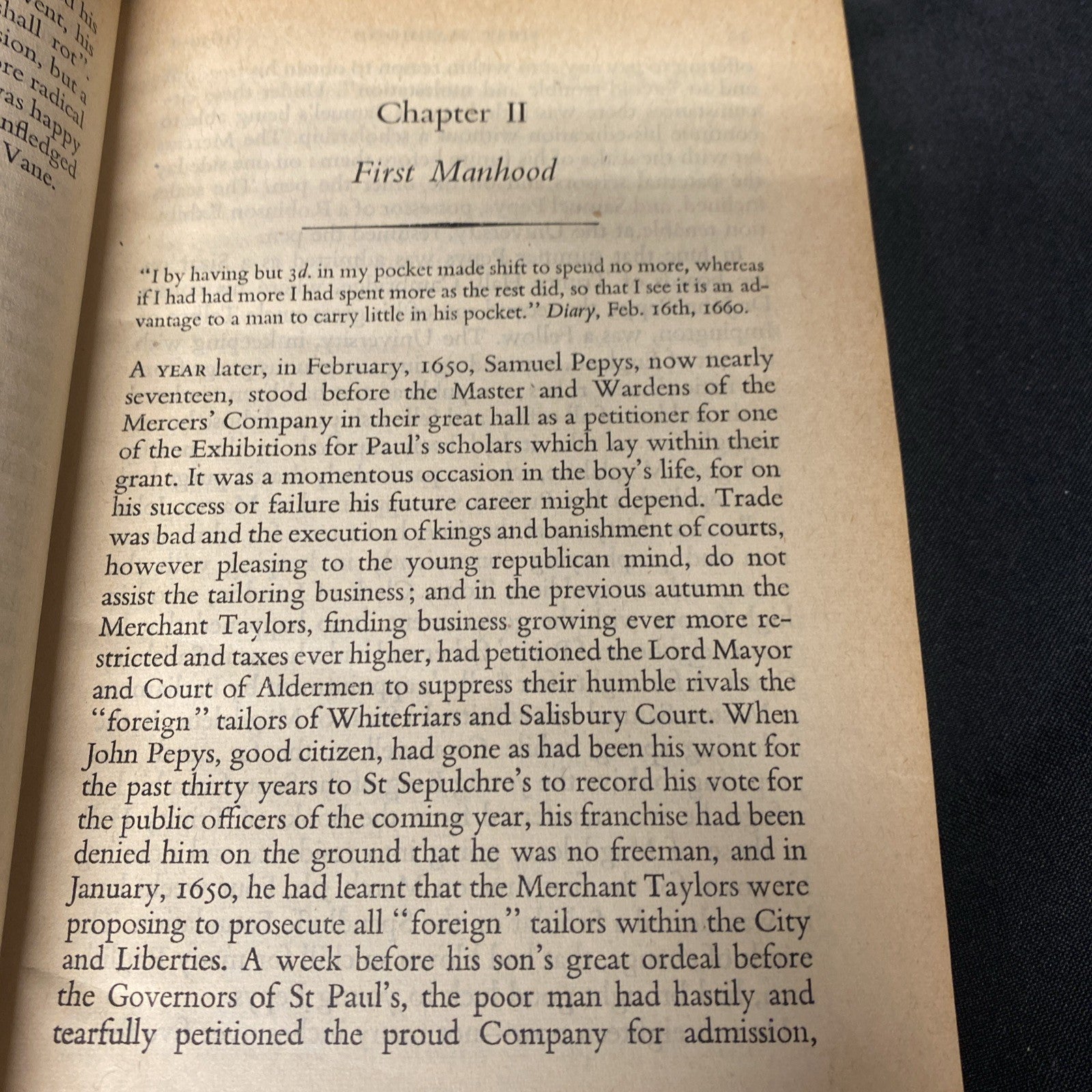 Book - Samuel Pepys, The man in the making - Arthur Bryant - 1949 (1508)