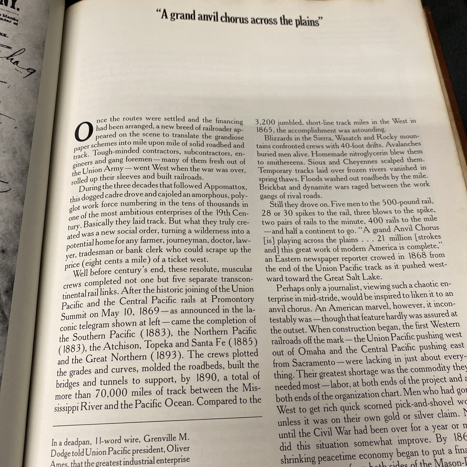 Book - The Old West - The Railroaders - Time Life Books - (1554)