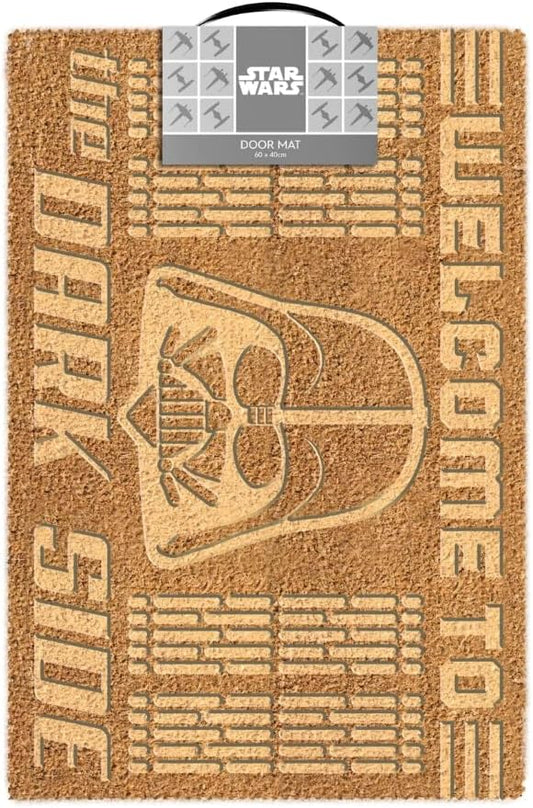 DOORMAT Coir - Star Wars, Welcome To The Dark Side - Embossed Door Mat