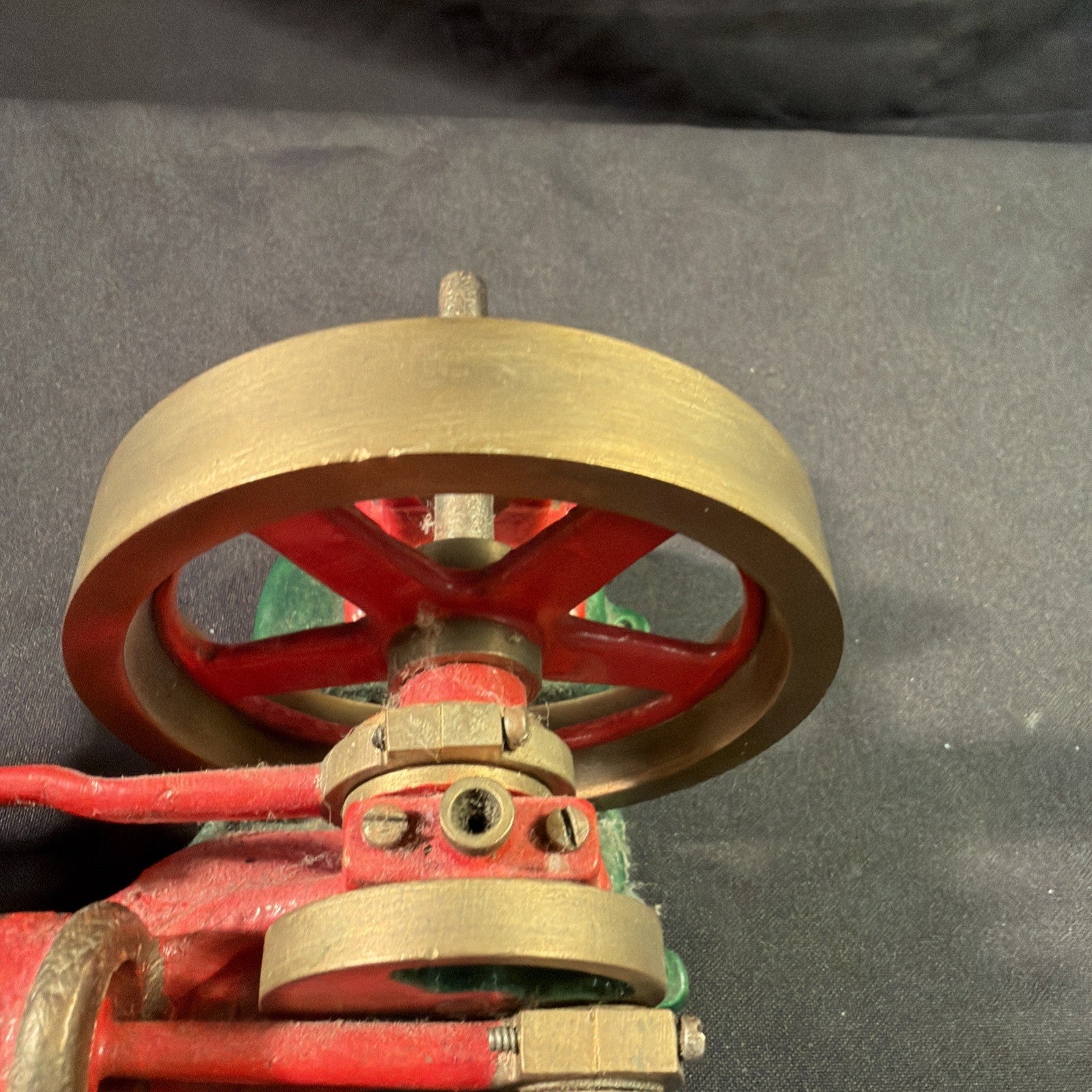 Antique Miniature Horizontal Live Steam Engine - Stuart Models? - (2035)