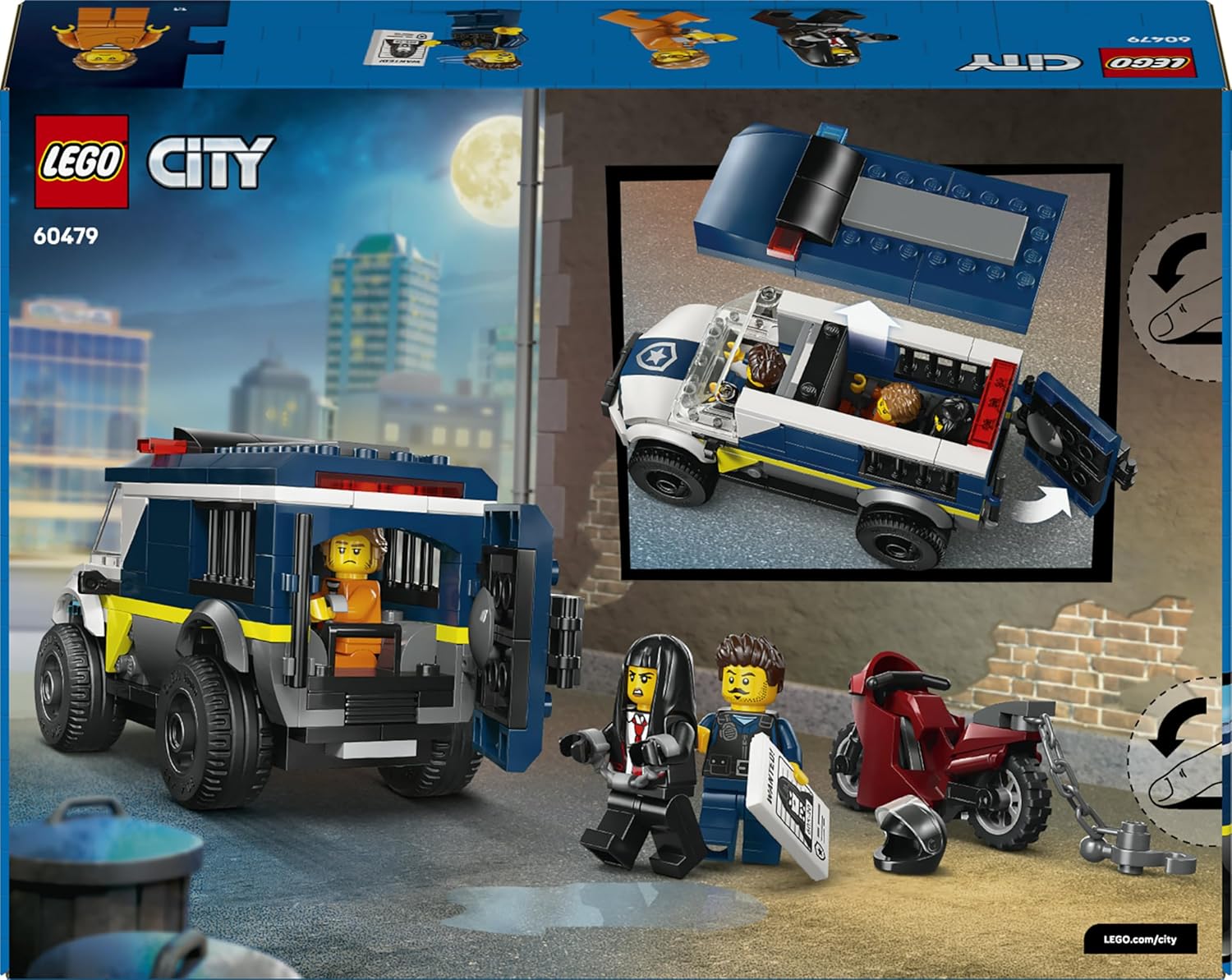 LEGO City Police - Police Prisoner Transport Van - 60479