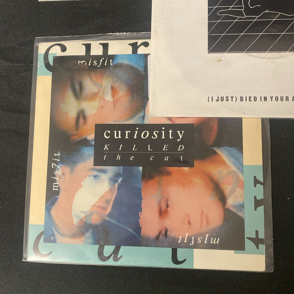 Vinyl Records 7" Singles 5x 80's Curiosity Killed The Cat & Cutting Crew -(9472