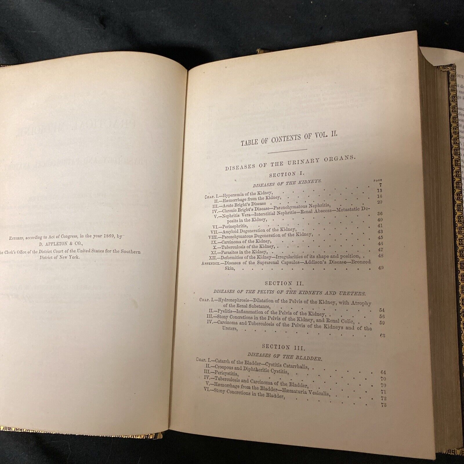Dr Felix Niemeyer Practical Medicine and Anatomy Vol 1&2 1872 Books (5275)