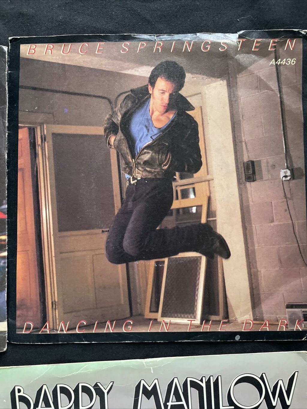 Vinyl Records 7" Singles 5x 80's Bruce Springsteen, Inner Circle, Manilow - 9431