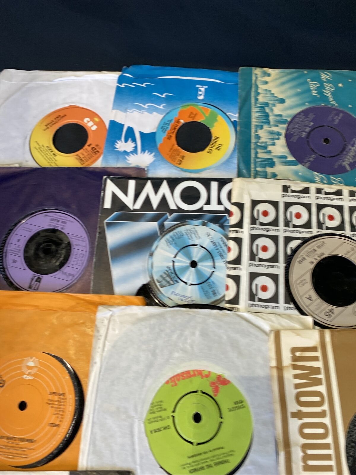 Vintage 1980's 7" Singles x20  Buggles Commodores Wild Cherry + More (8363