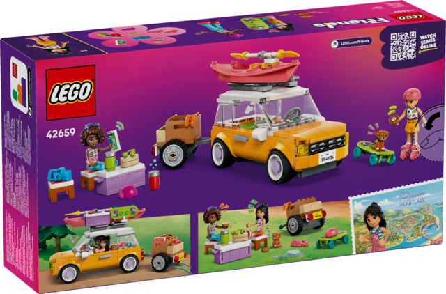 LEGO Friends - Friendship Road Trip Travel Car - 42659