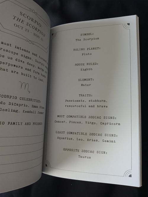 Journal - Celestial Astrology Journal - learn and write notes - (9481)