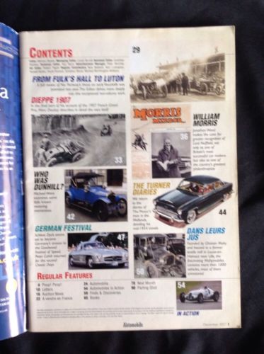 The Automobile Magazine - December 2007 Vol 25 No 10 - Schloss Dyck - (751)