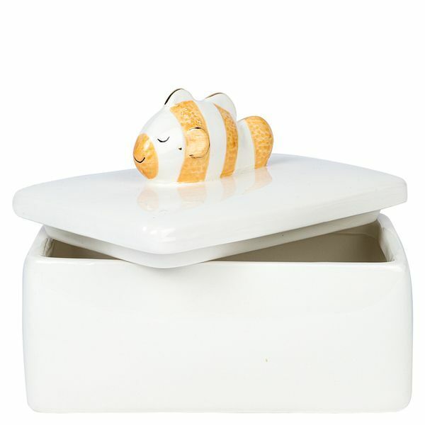 Paperchase Clown Fish Ceramic Trinket Box large - 0943