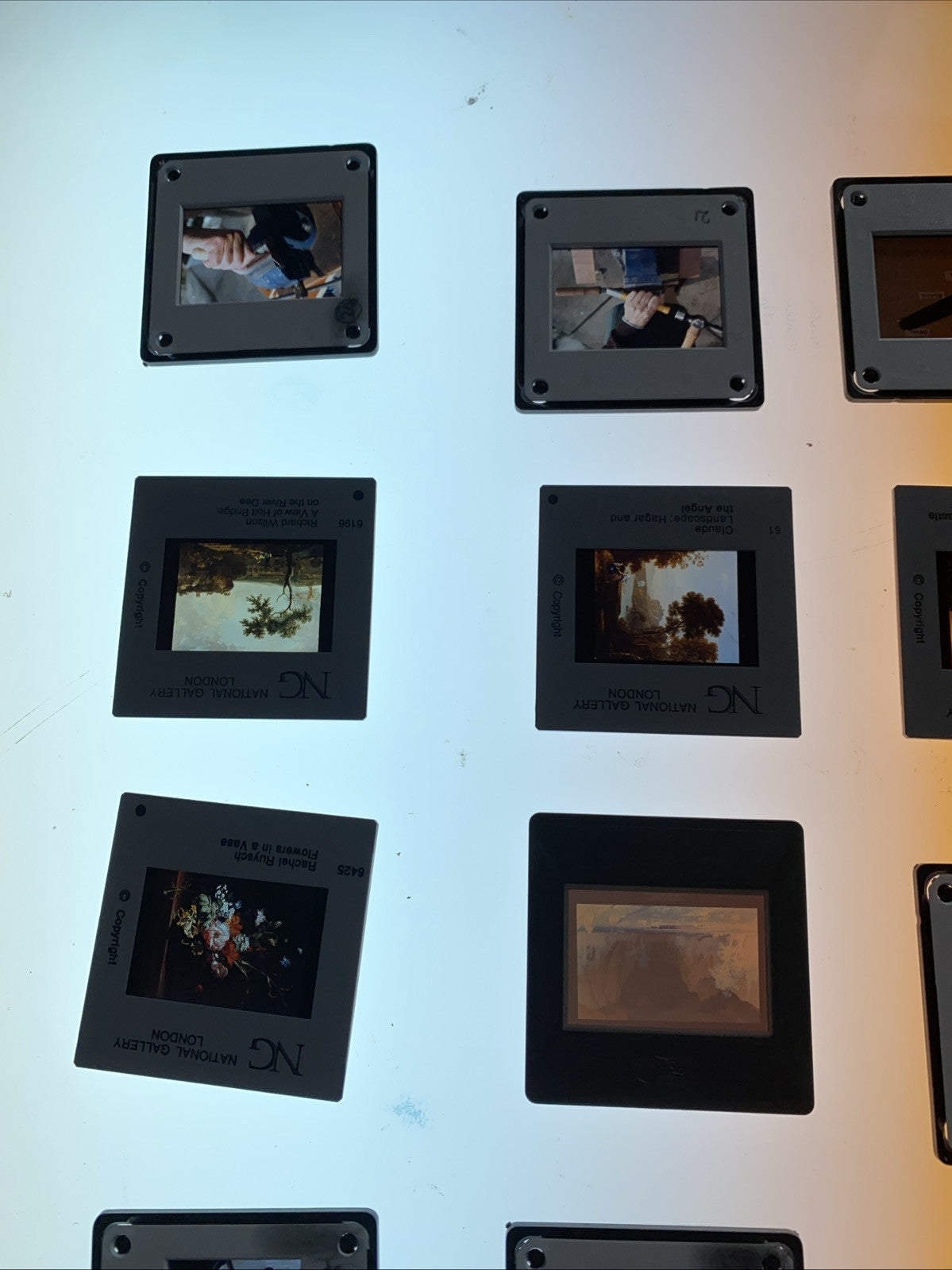 AGFA 35mm Cassette System 50 + 50 spaces inc 97 colour slides - 5965