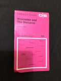 MAP - Ordnance Survey 1:50 1st Series 1974 -Worcester & The Malverns #150 (8707