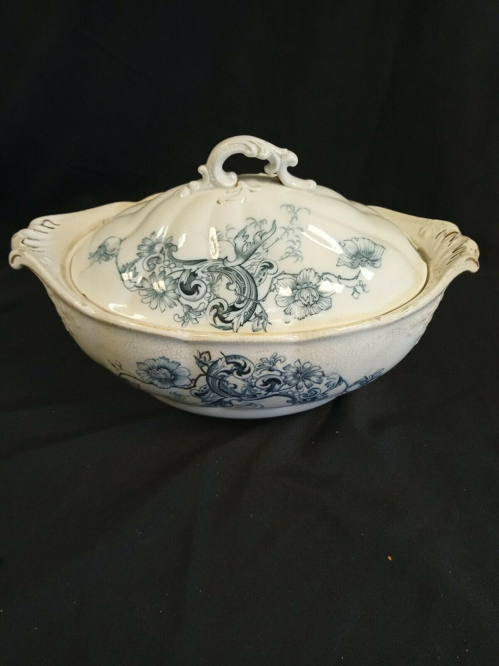 W H Grindley & Co England Tureen Marseilles 30cm 1892 - 1914 - (7970)